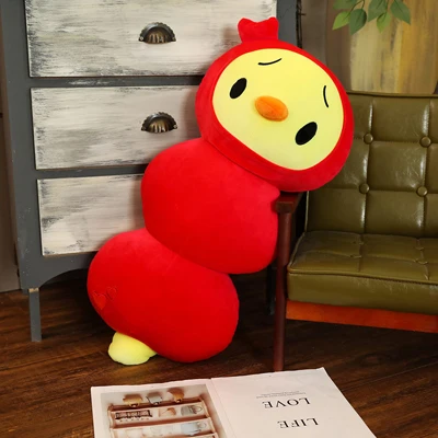 Chicken Креативный милый кот плюшевая игрушка чучело свинья игрушки длинный стиль плюшевая подушка детская кукла игрушка подарок подруге - Цвет: Chicken