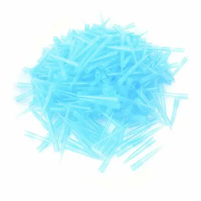 Лабораторные прозрачные синие пластиковые наконечники для пипеток 1000ul 1 мл 500 шт