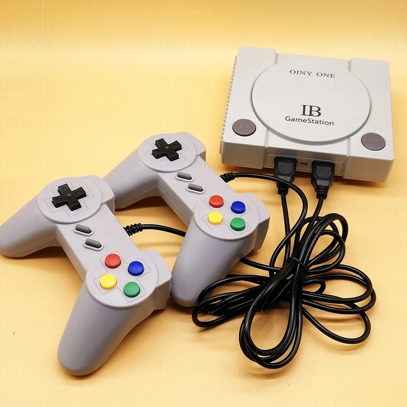 Home Game Console AV Mini Retro TV Video Game Console with TF Card Slot NES Vintage Game Handle FC Video Game Console-EU Plug