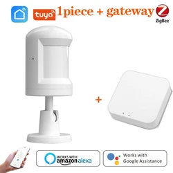 Zigbee – capteur de mouvement intelligent avec support de pied, capteur Aubess PIR pour Tuya Zigbee Hub 