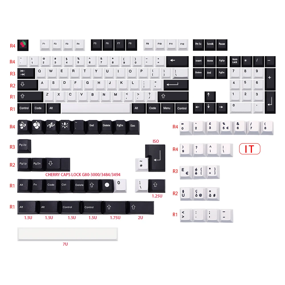 Cap Teclado, Alemão, Francês, Italiano, Espanha, Reino Unido, QWERTZ, AZERTY, MX