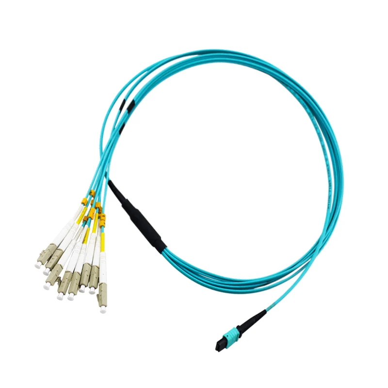 OM3 волоконно оптический 40G MPO к LC 4*10G кабель|Компьютерные кабели и разъемы| |