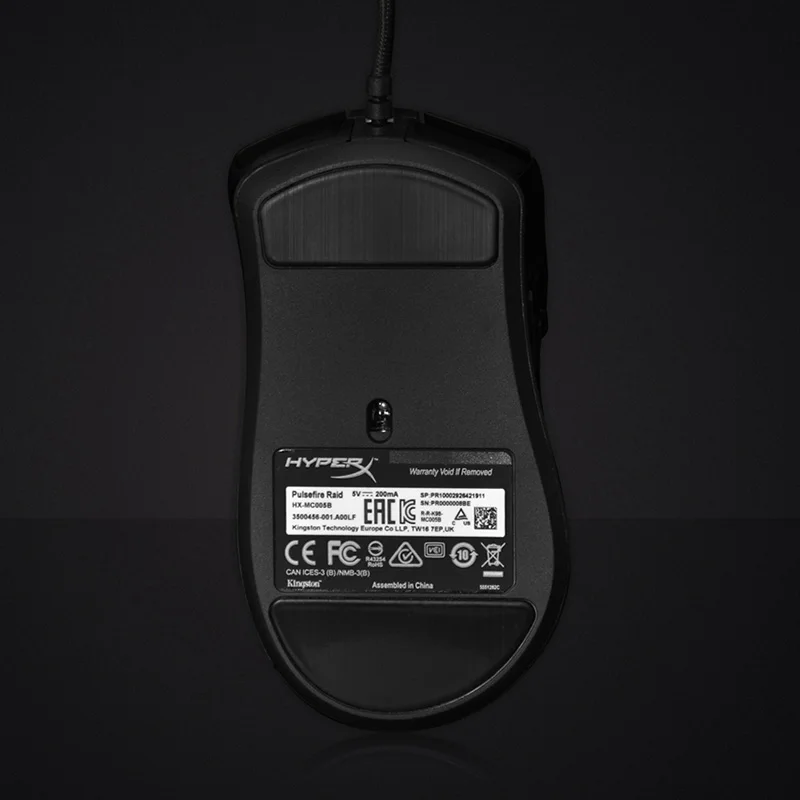 Проводная мышь kingston HyperX Pulsefire Raid RGB игровая мышь с родным dpi до 16000 Pixart E-sports mouse 3389 сенсором