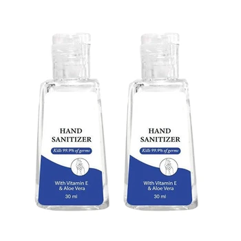 

2Pack Portable Refreshing Hand Soap Gel No-Wash Quick Drying Advanced Hand Gel to Instant Skin Cleansing(60ML)