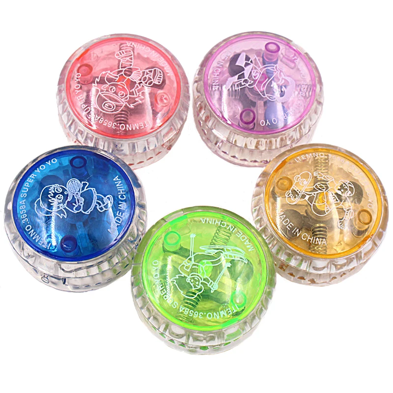Flashing Magic Luminous YOYO Ball LED Light Up YO-YO Classic Gift Toys for Children Student Boy Relaxed Reduce Pressure | Игрушки и