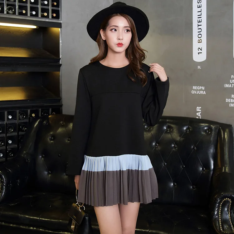 

2018 Lactation Garment Spring And Autumn Nursing Dress Mixed Colors Nursing Clothes Dress