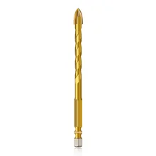 

5/6/8/10/12mm Marble Granite Glass Tile Triangle Hard Alloy Cross Drill Bit Kit