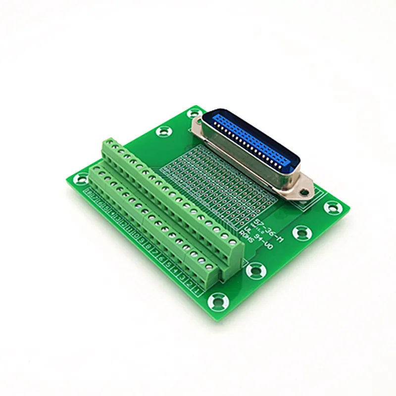 57 серия 36-Pin 0,08" вертикальный вставной гнездовой разъем Breakout Board