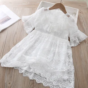 

2020 Summer Girls' Lace Princess Dress Baby Wear