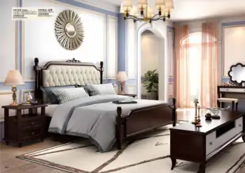 

new classic american kids bedroom set / luxury bedroom furniture 0428