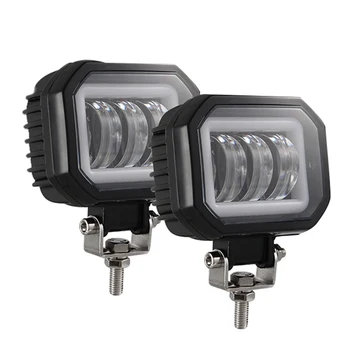 

Cool white Work Light Backyard Lighting DRL Motorcycle Amber Spotlight