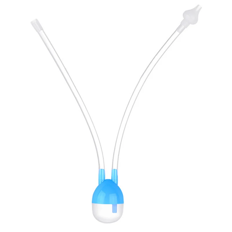 Hot Newborn Baby Vacuum Suction Nasal Aspirator Safety Nose Cleaner Infant Nasal Catheter Device Baby Care Tools