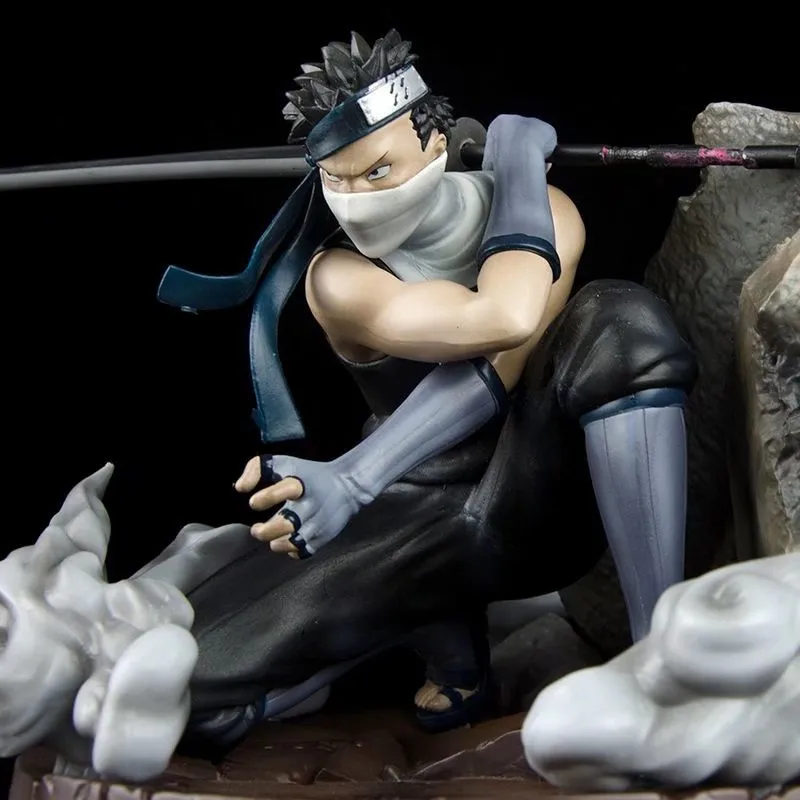 Naruto Shippuden Momochi Zabuza Anime Figure Haku Inuzuka Kiba Aburame