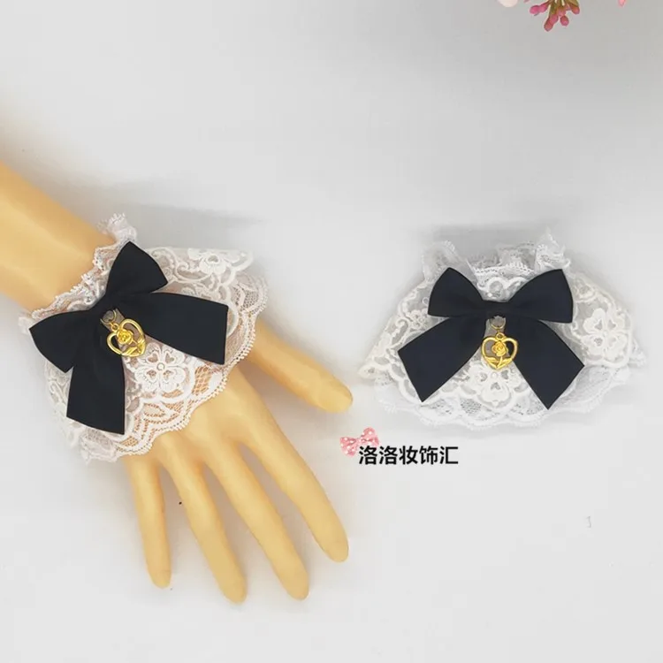 Origional Lolita Lace Versatile Hand Cuff Lolita SOFT Girl Hand Jewelry Can Take a Stars Mo FA Angel Handle Alice
