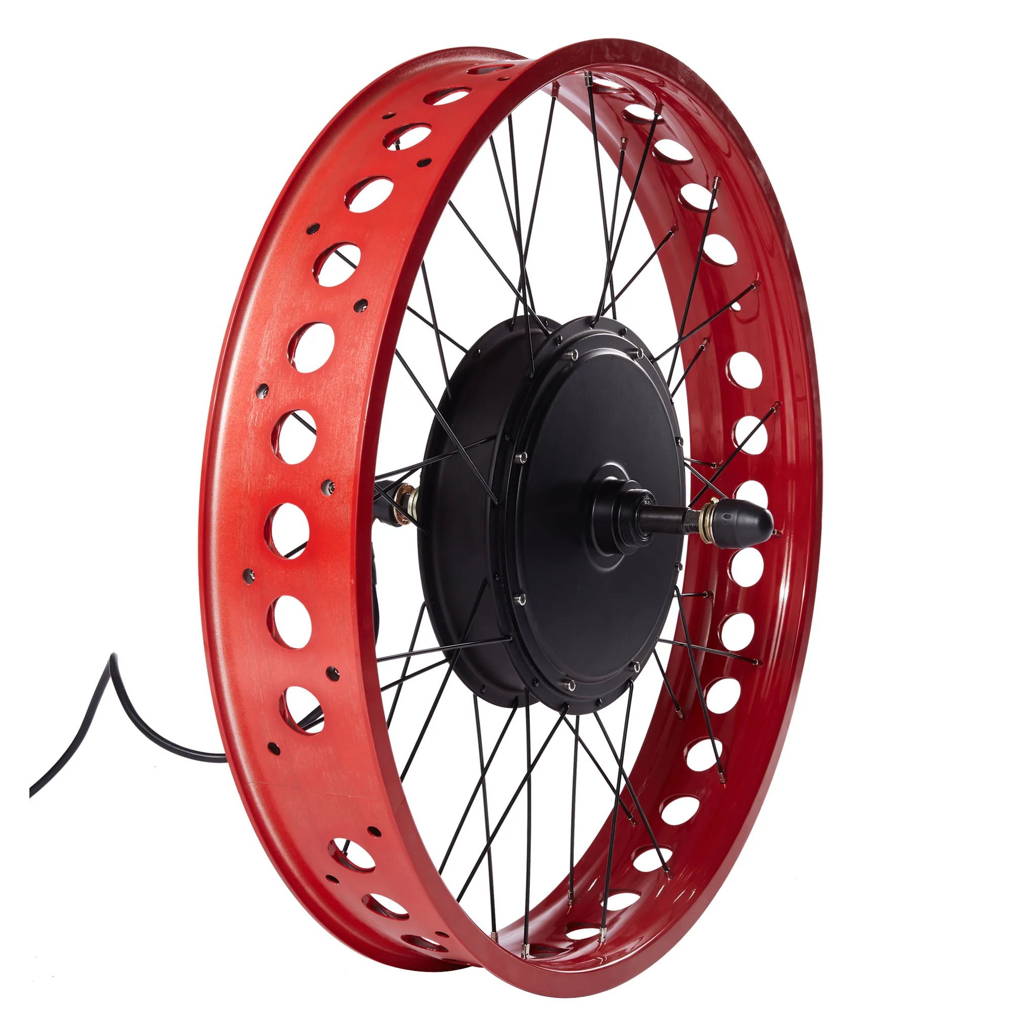 Электрический велосипед колеса 48V 750W 1000W 1500W 20, 24, 26 дюймов, фара для электровелосипеда в спереди и сзади двигатель для снежных условий колеса