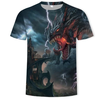 

Dragon Dracarys 3D t shirt Printing Casual streetwear Mens tshirts Summer Tops Cool Unisex Tees camisa masculina