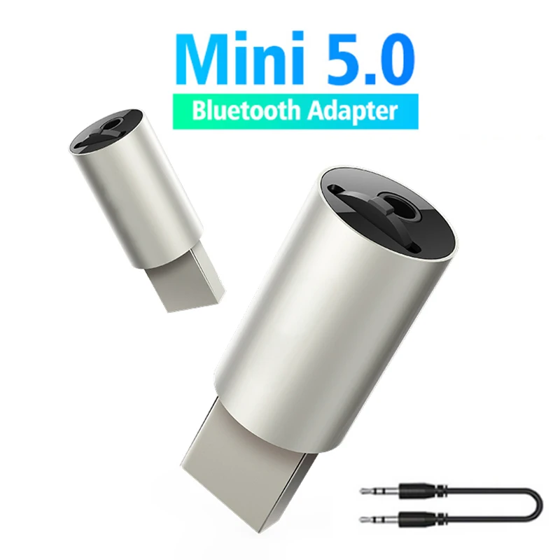 Bluetooth-ресивер JINSERTA беспроводной адаптер с разъемом для карт TF 3 5 мм USB AUX |