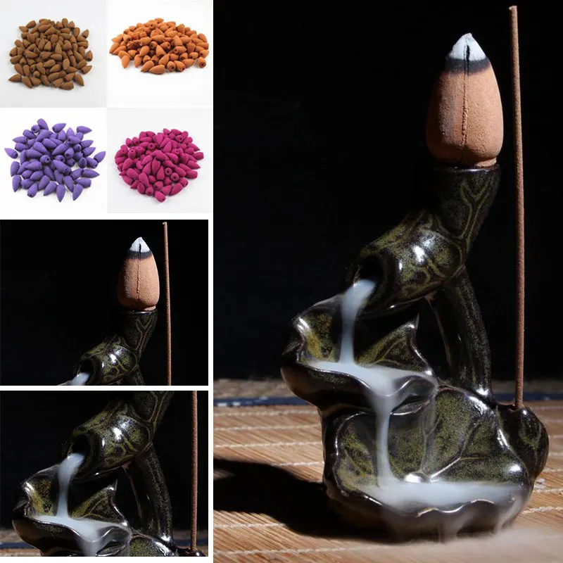 Ароматерапевтическая печь держатель курильница с обратным потоком