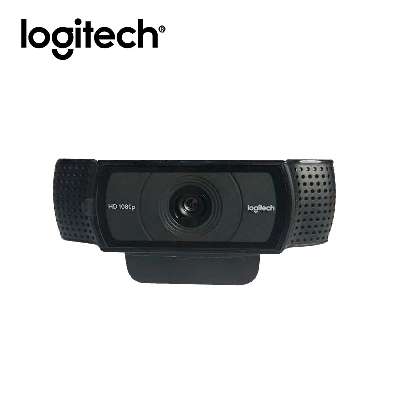 Веб камера Logitech HD Pro C920e широкоформатный видеочат запись USB Smart 1080p автофокуса Full