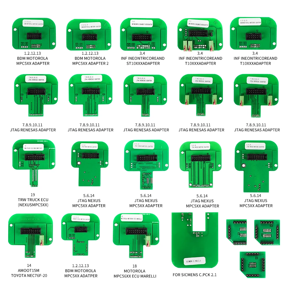 OBD2 диагностический инструмент для Dimsport BDM Адаптеры датчика 22 шт./компл. посылка