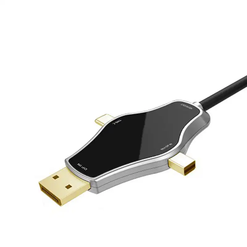 FFYY-3 в 1 многофункциональный конвертер поддерживает Usb3.1 type C+ Dp+ Mini Dp к Dvi выходной сигнал Usb-C кабель адаптер для Macbook(1,8 м