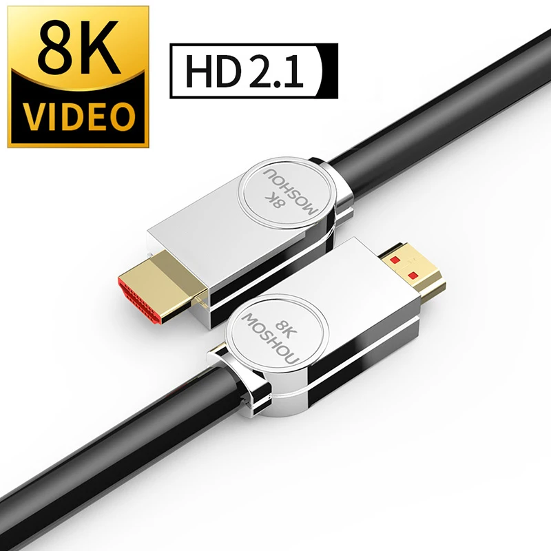 Cable  Audio Video Cables - Hdmi-compatible 2.1 Cable Ultra-hd 8k