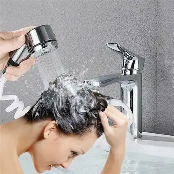 

Bathroom Water Faucet External Shower Head Toilet Wash Basin Extend Wash Hair Artifact Hold Small Nozzle Wash Hair Shower
