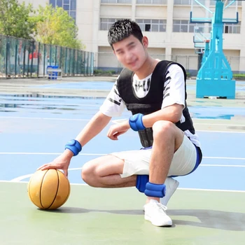 

1 Pair Adjustable Ankle Weights Women Men Kids Wrist Weights Ankle Weights Sets For Gym Fitness Running Lifting Exercise HOT