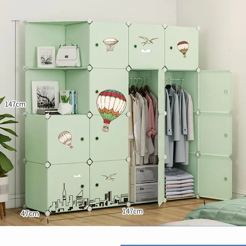Для спальни Penderie Meuble Range Armario De Almacenamiento Armadio Guardaroba Mueble Closet Guarda Roupa шкаф для одежды - Цвет: MODEL Q