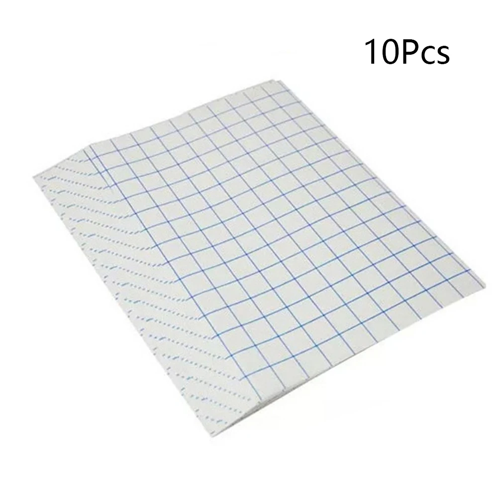 

10 Pcs Printing Paper T Shirt Iron On For Light Fabrics Sheets Transfer Paper A4