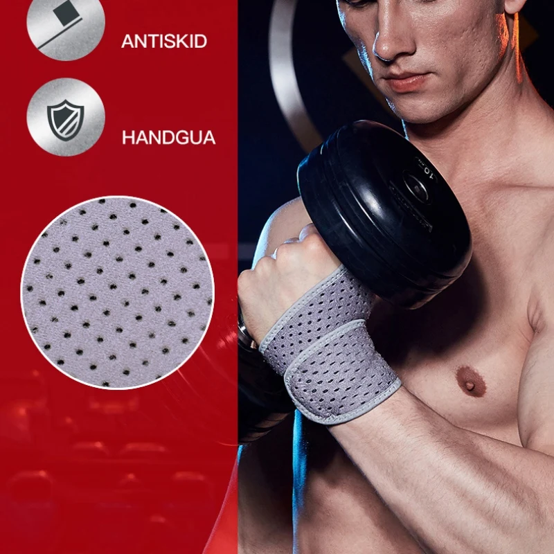 Регулируемый Фитнес-браслет на запястье спортивный браслет поддержка бодибилдинг, тренировка защита запястья Горячая