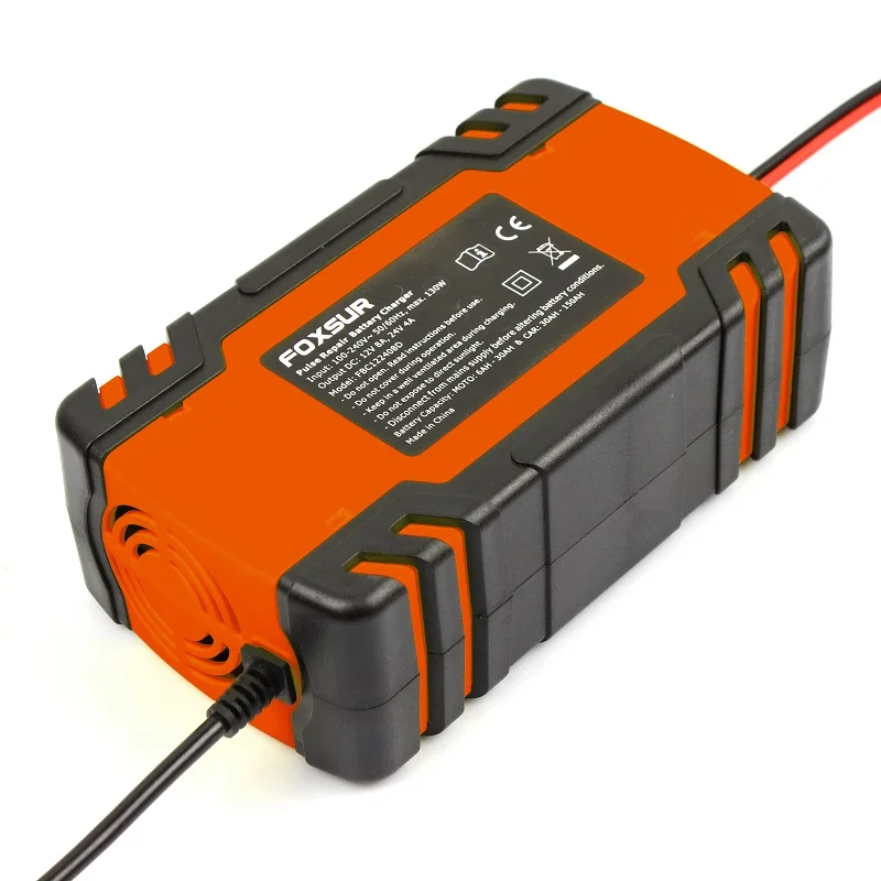 FOXSUR ޽  ڵ , Ʈ  RVs AGM   Ʈ ͸ , LCD ÷ , 12V 4A, 24V 8A