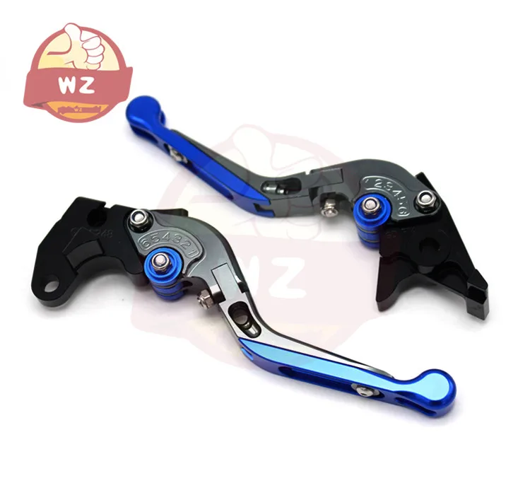 Для kawasaki ZX10R 2006- 2007 2008 2009 2010 2011 2012 2013 Красный& Титан Регулируемый Мотоцикл с ЧПУ сцепные рычаги - Цвет: C