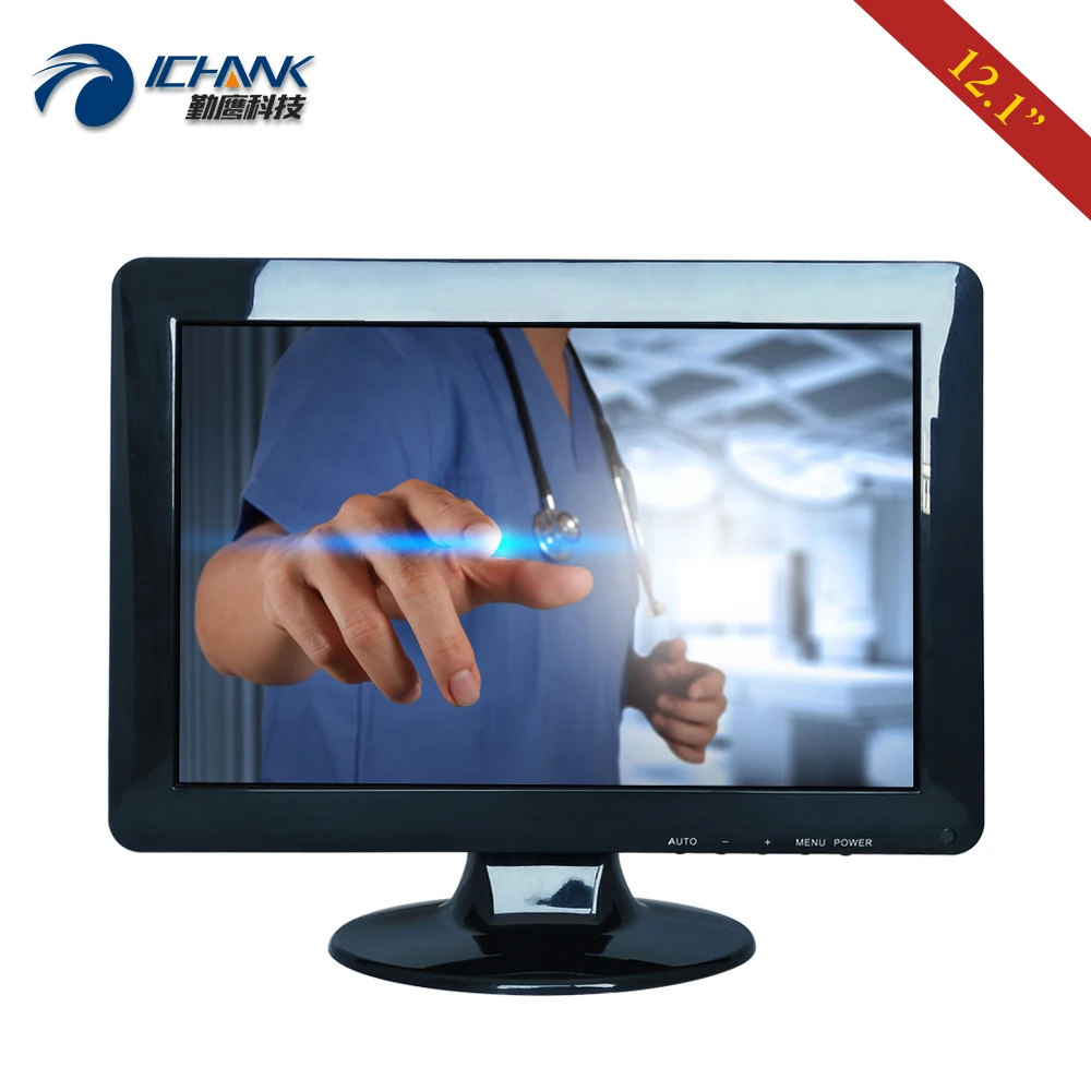 Широкоформатный сенсорный ЖК дисплей USB HDMI VGA POS 1280x800 16:10 экран 12 1 дюйма дисплей|touch