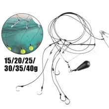 1 Pcs Carp Fishing Hook Hair Rope With Lead Feeder Set Carp Hook With Rotating Fishing Fishing Hook Finished Tool Accessories