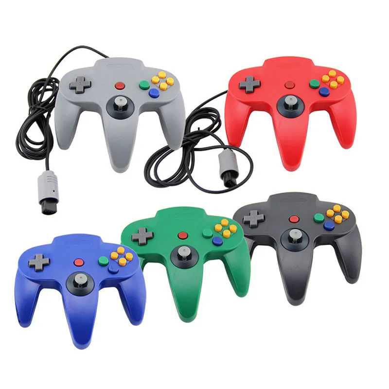 Проводной игровой джойстик N64 геймпад для Mac ПК|Геймпады| |