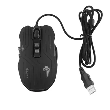 

G5 3D Full Speed Photoelectric braided Wired Optical Gaming Mouse With 3200 DPI 9 Keys Buttons for Video Game