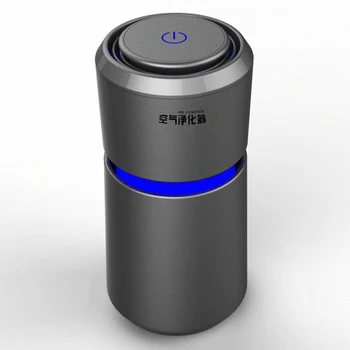 

Free shipping mini car air purifier remove Formaldehyde PM2.5 air cleaner