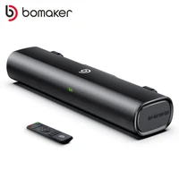 Bomaker 50w soundbar para tv sistema de teatro em casa 2.1ch caixa de som com built-in subwoofer 3d estéreo sem fio bluetooth 5.0 alto-falante