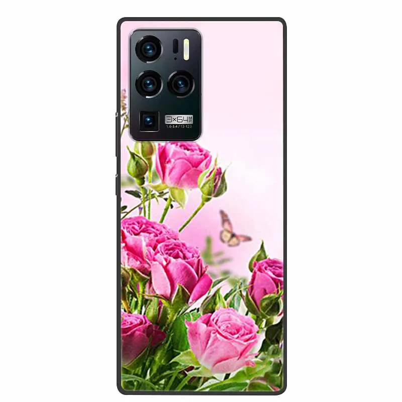 Shockproof Soft Silicone TPU Back Cover - Cute Design