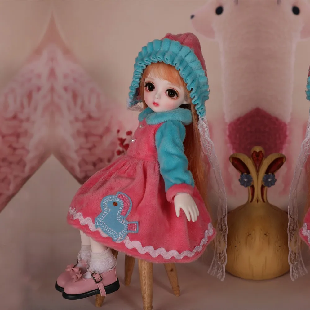 1/6 BJD кукла полная модель куклы игрушки 27 см для маленьких девочек настоящая Реалистичная кукла реборн принцесса элегантная Реалистичная кукла игрушки рождественские подарки - Цвет: E
