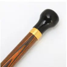 Manufacturer s direct selling old people s solid wood round head crutch technology walking stick old