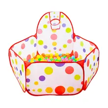 Детская палатка бассейн шары океан шары Яма Для портативный складной бассейн Крытый открытый игры палатка игрушки игровой домик-бассейн игровая палатка