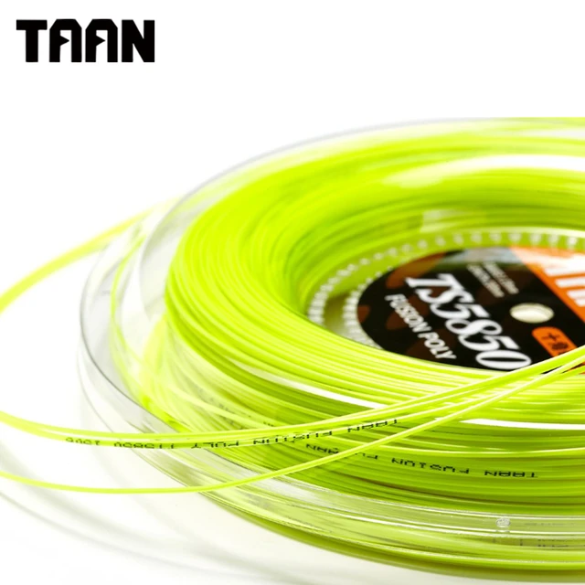 1 Reel TAAN 1.20mm TT5850 Tennis String Poly Cyclo Decagonal Fusion  Polyester Gym Training Tennis