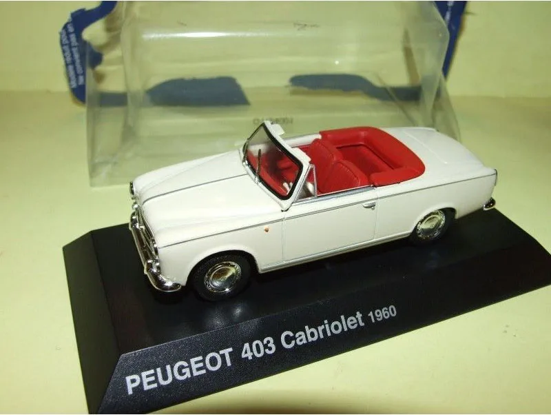 1/43 PEUGEOT 403 Cabriolet 1960 трансформер классическая модель коллекционные игрушки автомобиль