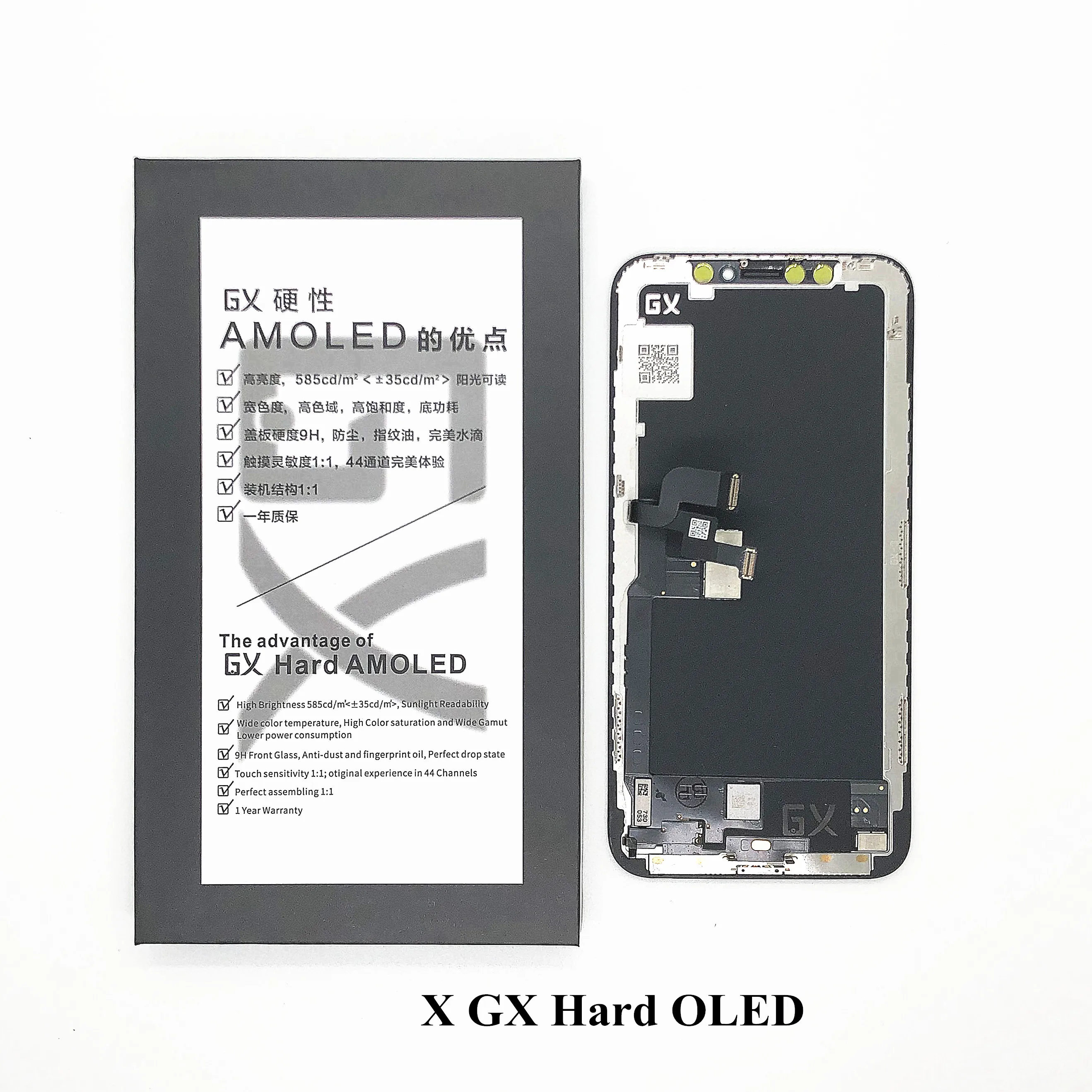 Ecran iPhone X : Kit de réparation LCD/OLED + vitre tactile - iFixit