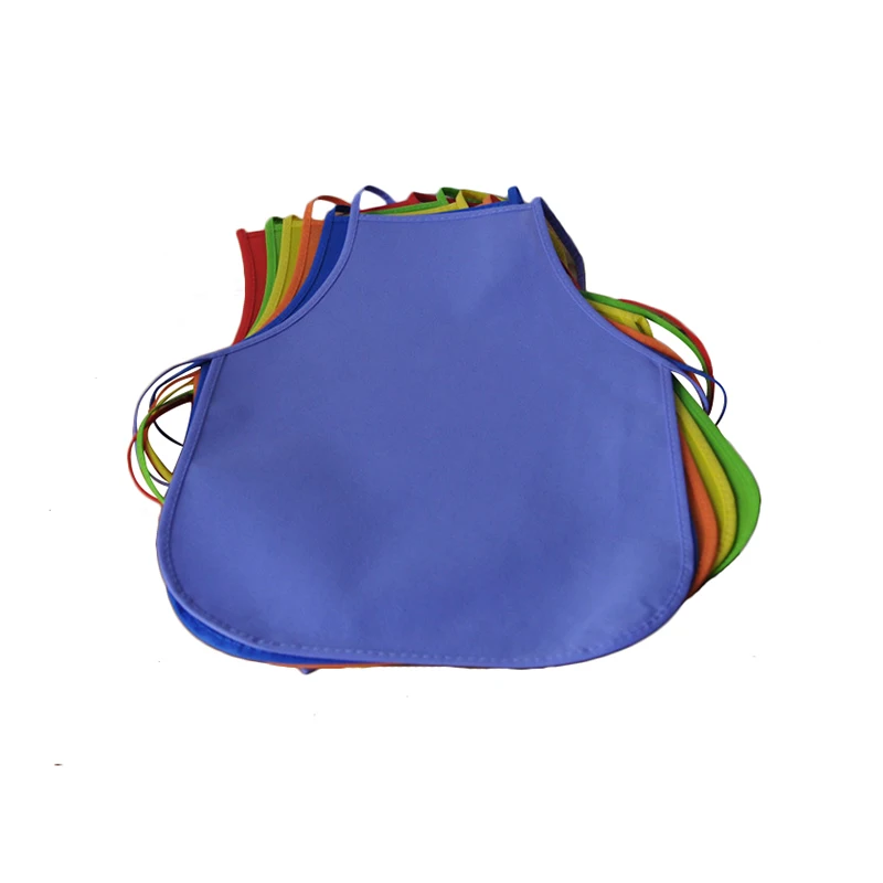 Детский нетканый фартук для рисования простой приготовления пищи с рисунком