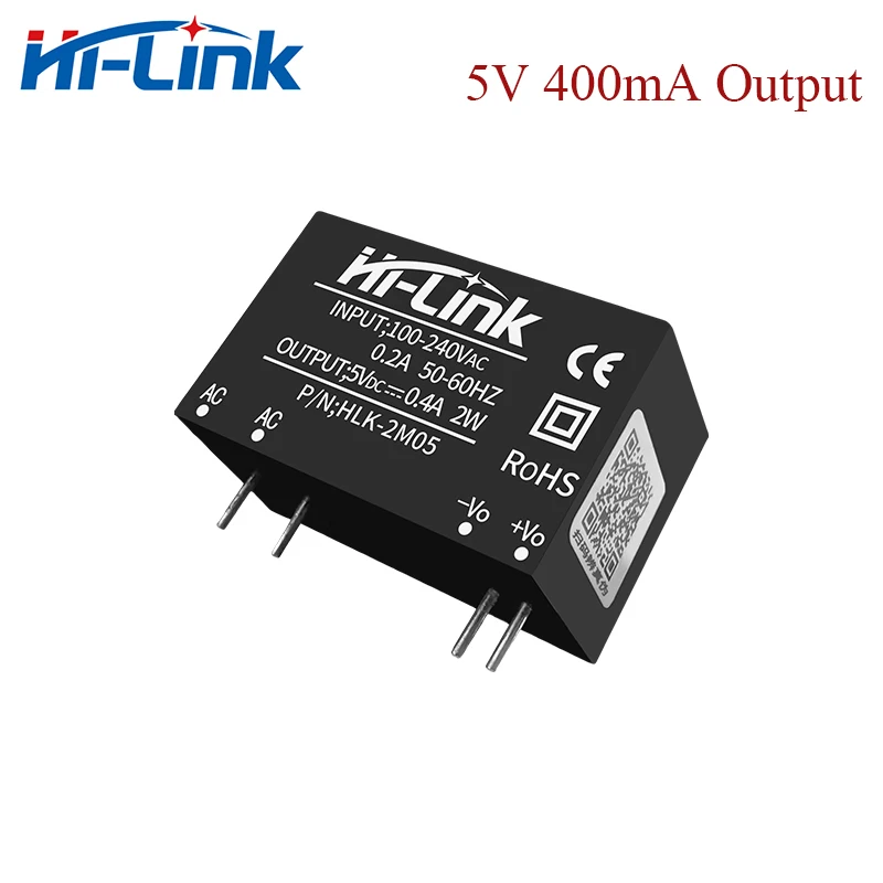 110V 220V to 5v 400mA output power supply switching HLK-2M05 Hi-Link Manufacturer 5pcs/lot power supply,switching power supply