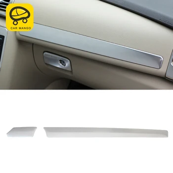 

CarManGo For Mercedes Benz R-Class 2014-2017 Car Styling Dashboard Panel Cover Trim Frame Sticker Chrome Interior Accessories
