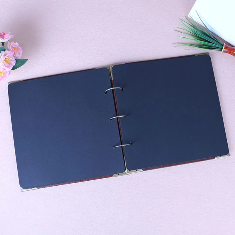 16 дюймов DIY Свадебный Гость Книга В Форме Сердца Кожаный чехол скрапбук DIY Фотоальбом для детской свадьбы